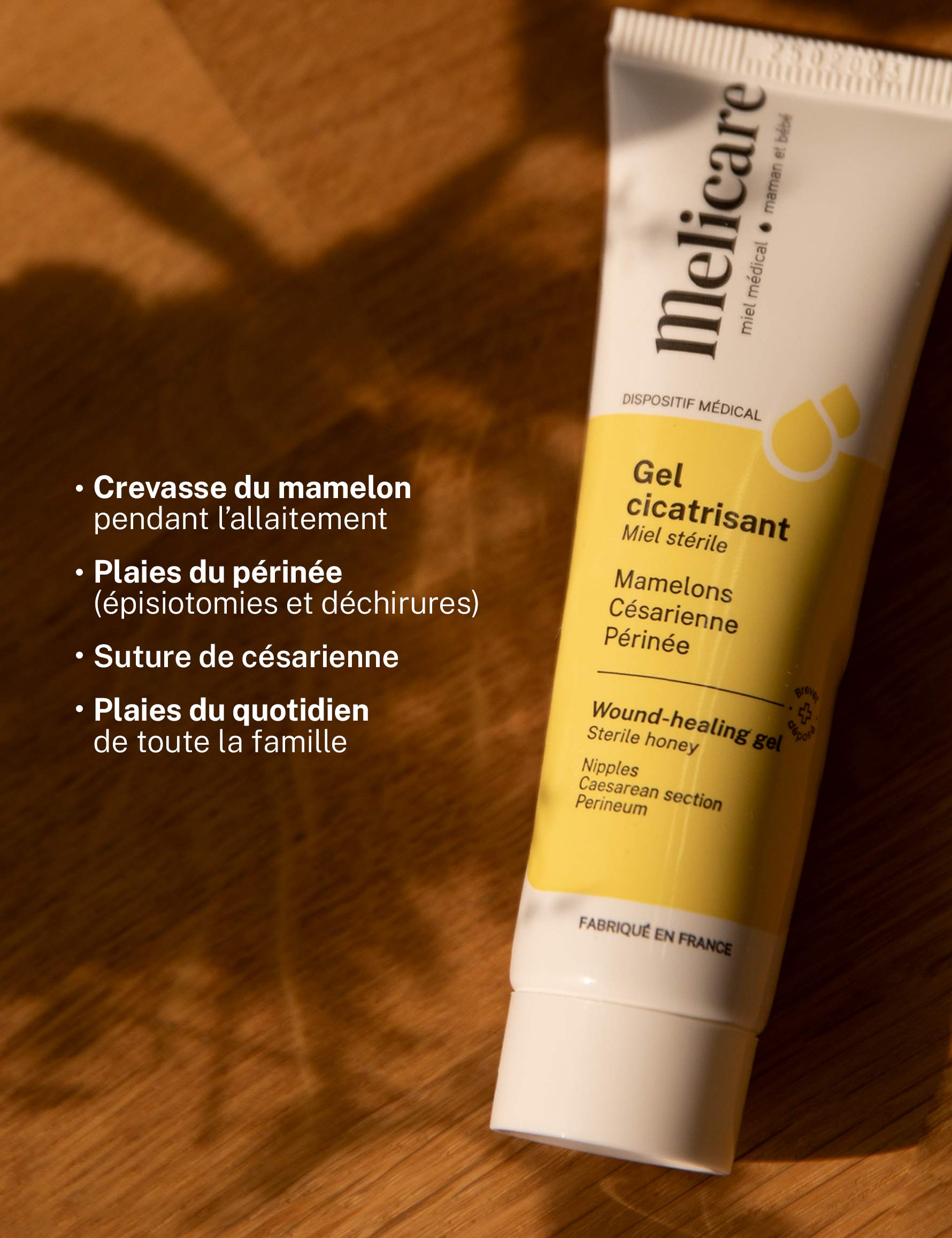Gel cicatrisant